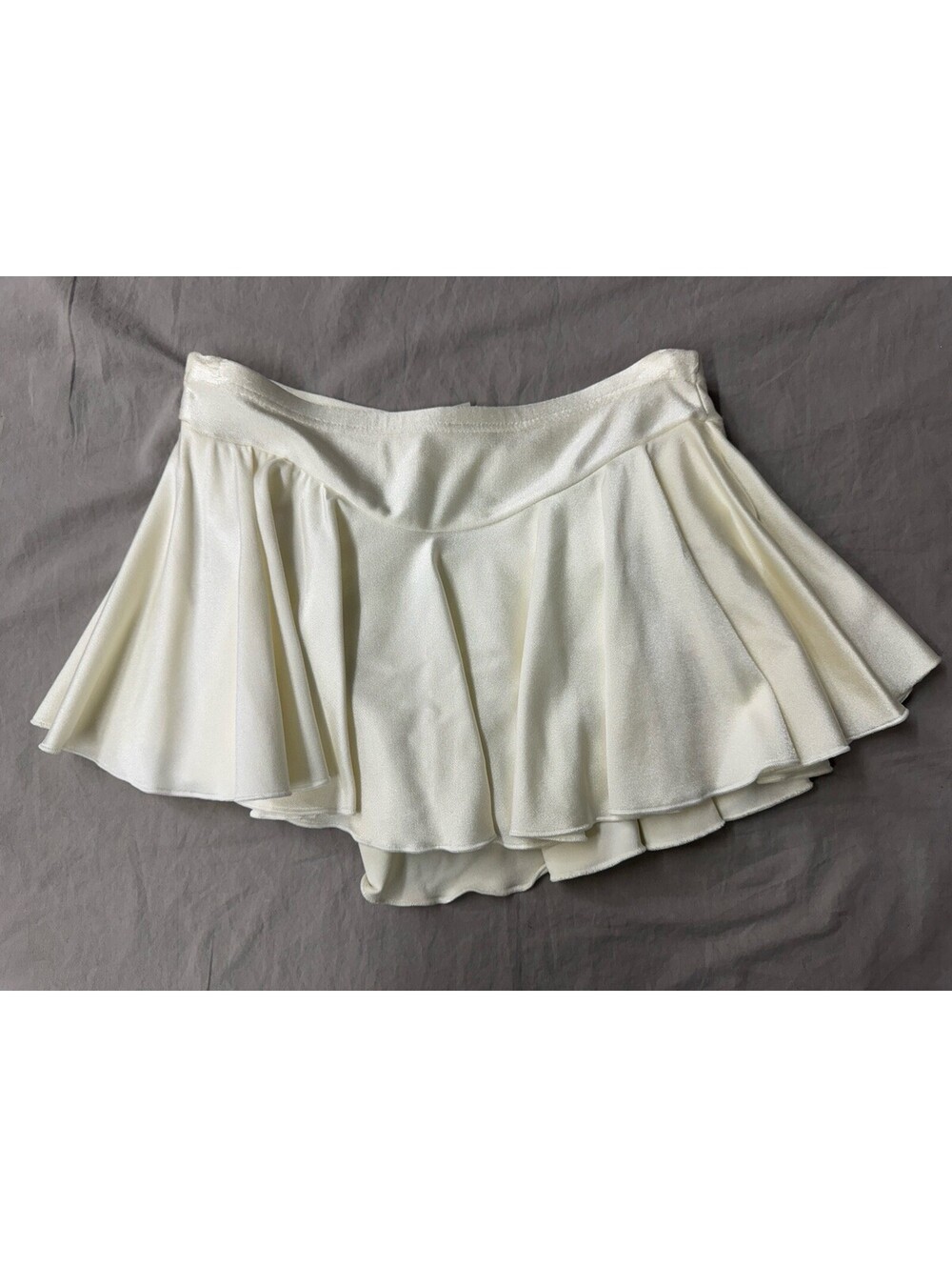 Body Wrappers Leotard Skirt white Size M